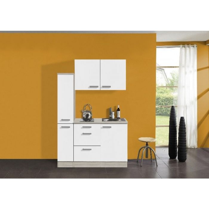 Mini Keuken Klick 130 Cm Met Kookplaat En Apothekerskast