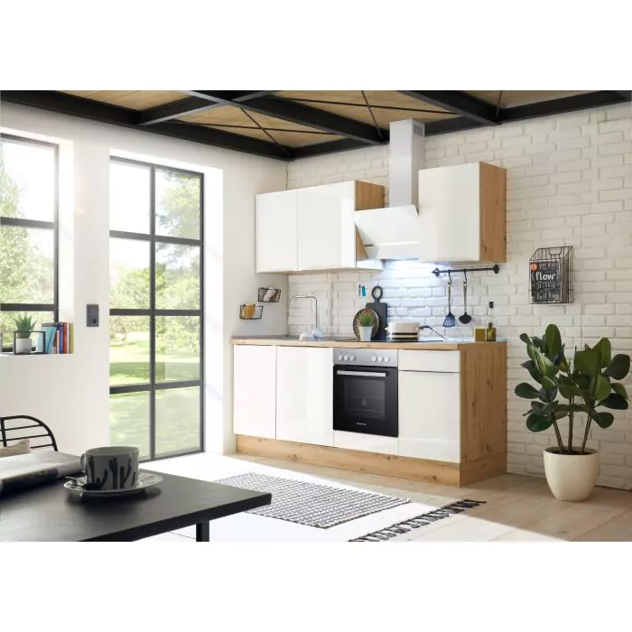 Hol nicht Heer Meister complete keuken Mare 220 cm inclusief apparatuur | Moderne zelfbouw  keuken met snelle levering