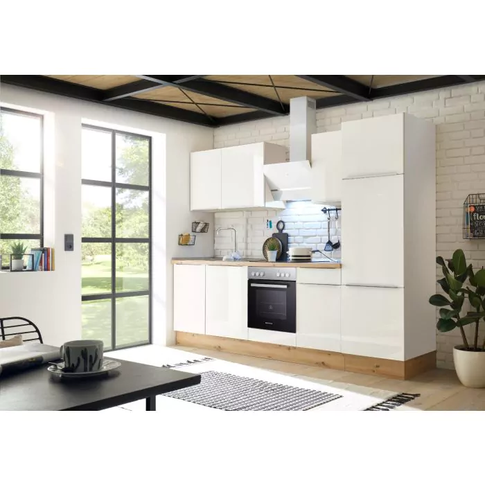 Geweldig de eerste kopen Meister Premium complete keuken Mare - 280 cm - Met hoge koelkast | Moderne  zelfbouw keuken met snelle levering