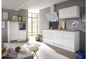 Dubbelblok keuken in stijlvolle woonkeuken, los opgesteld