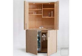 Kitchenette Art-Case Design Line met koelkast-08