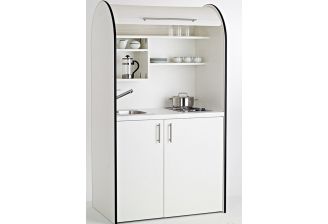 Kitchenette Art-Case Color Line - met koelkast en roldeur