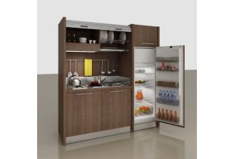 Spazio pantry keuken met ruime koelkast