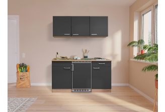 kleine keuken meister 150 cm breed in eiken/wit