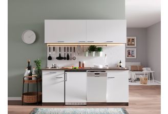 Zelfbouw keuken Meister New York 195cm incl. apparatuur