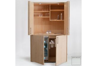 Kitchenette Art-Case Design Line met koelkast-08