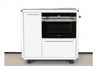 Mobiel keukenblok Pro Art met oven en inductie kookplaat