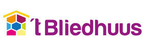 Logo 't Bliedhuis met paarse letters