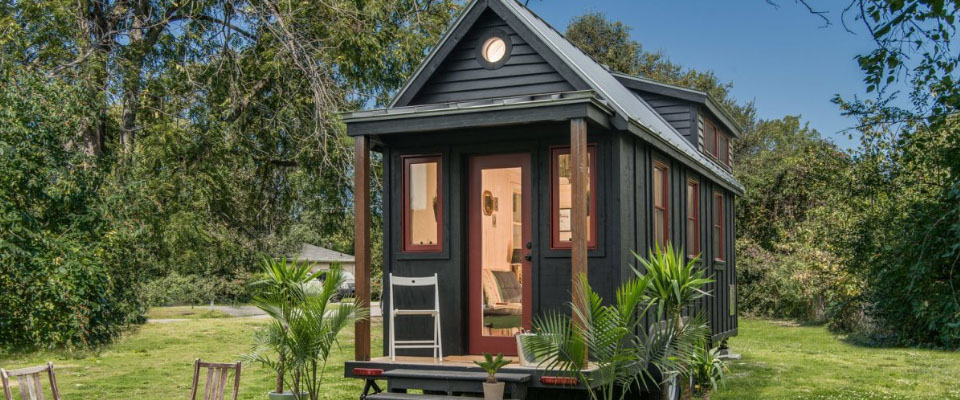 Tiny house in de natuur